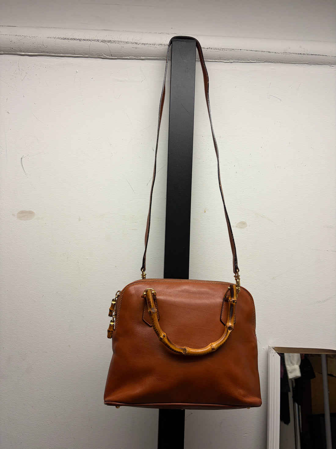 Brown Gucci Bamboo Bag