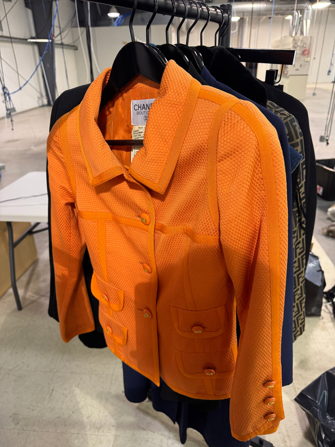 Chanel Orange Jacket