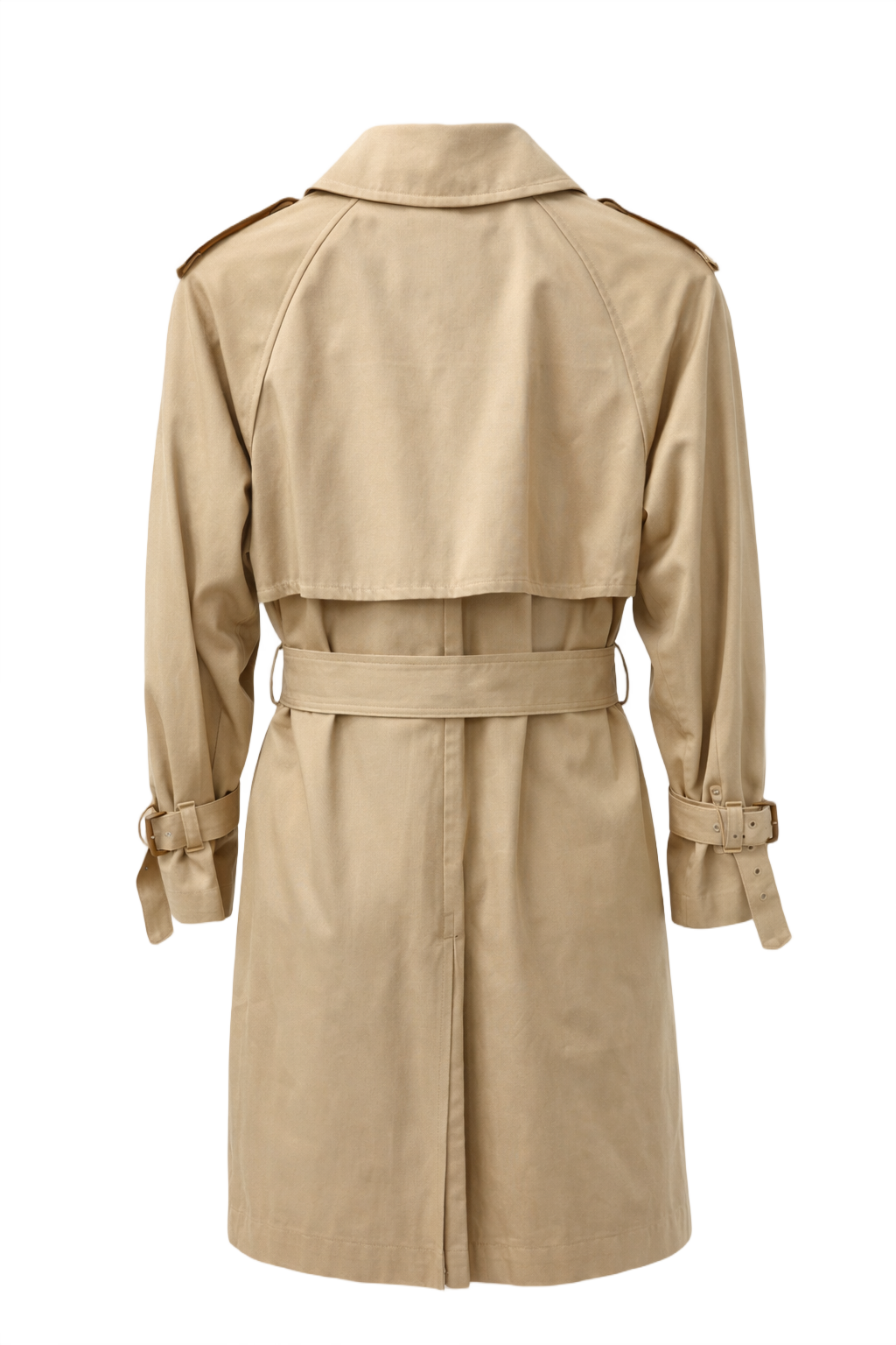 80s Burberrys Trench Coat - Back View