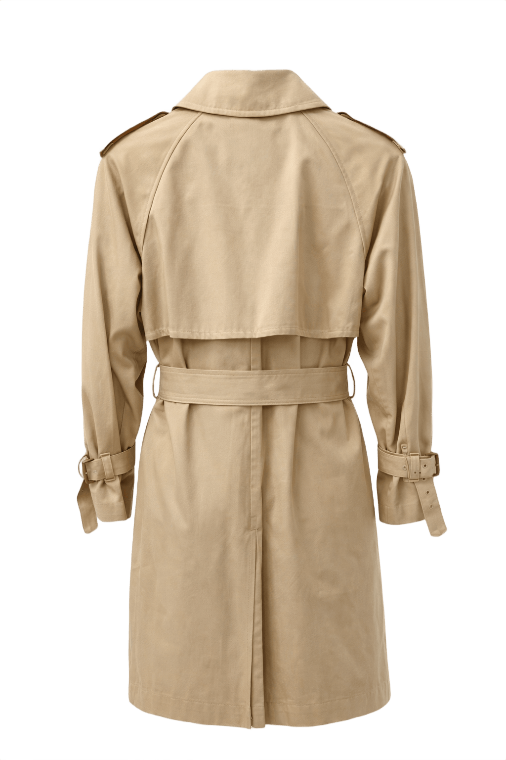 80s Burberrys Trench Coat - Back View