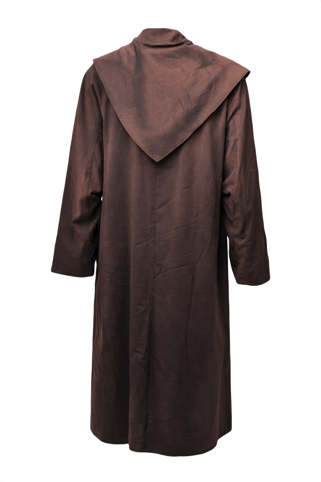 1980s Brown Cotton Coat - Back View