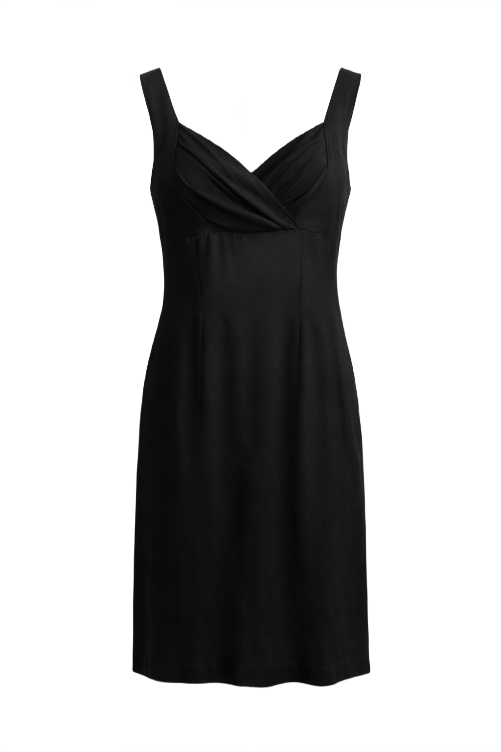 1990s Black Unknown Dress - Front View
