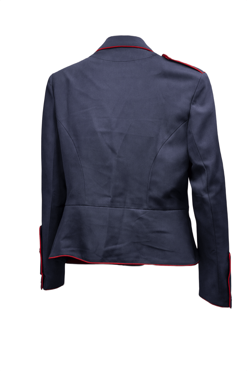 1990s Navy Blue Cotton Jacket - Back View