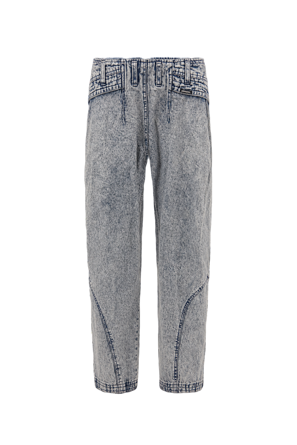 1990s Light Blue Denim Jeans - Front View