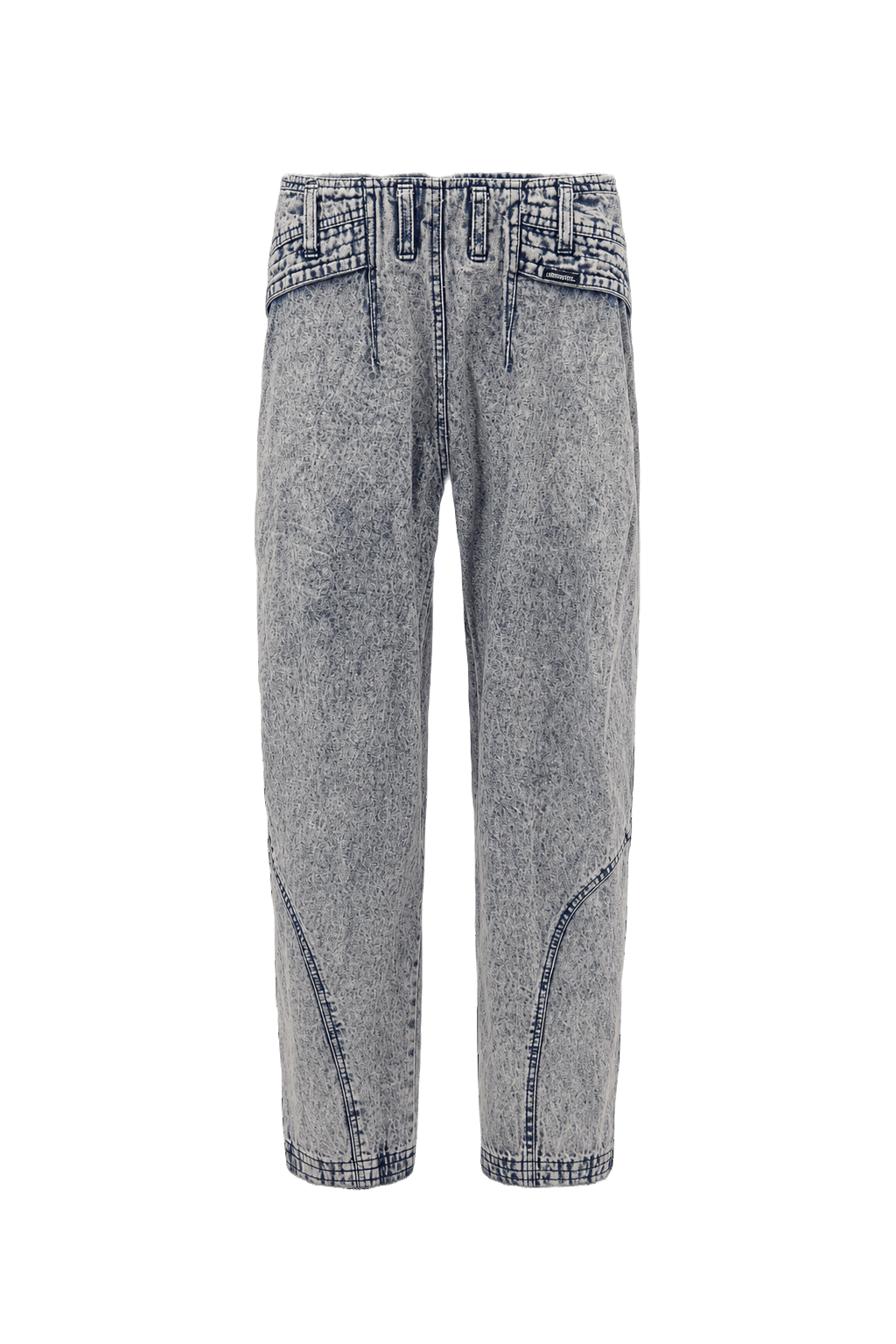 1990s Light Blue Denim Jeans - Front View