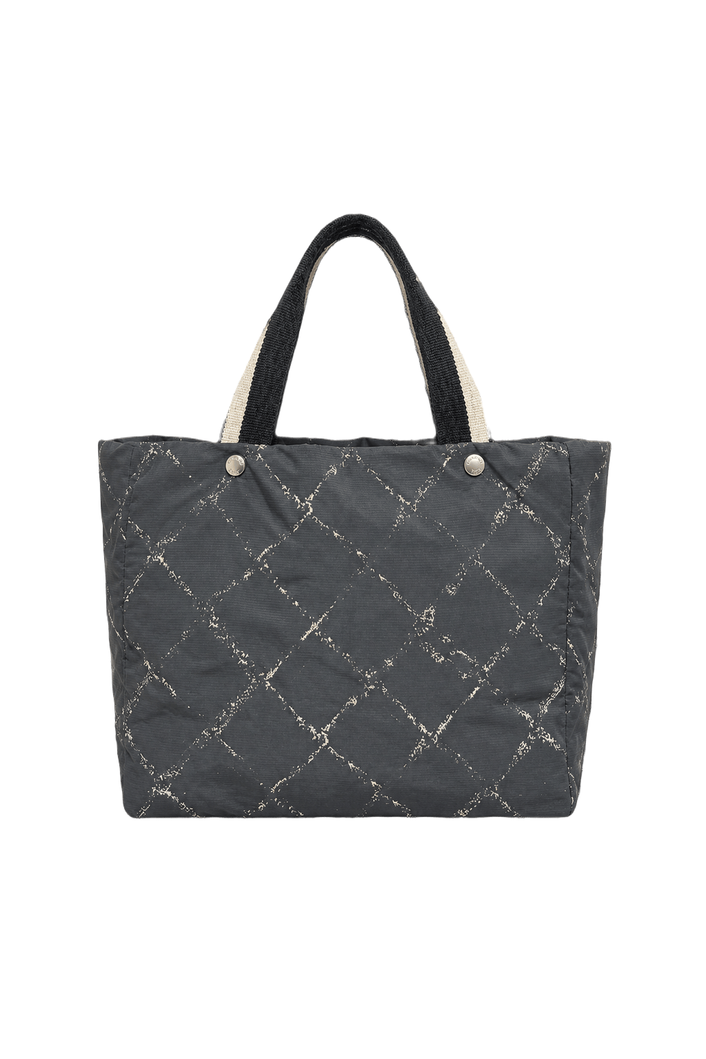 2000s Black Synthetic Bag - Front View