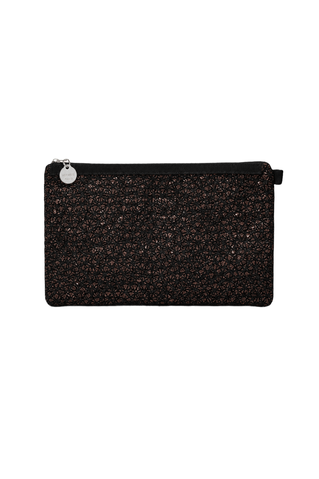 1980s Black Unknown Clutch - Front View