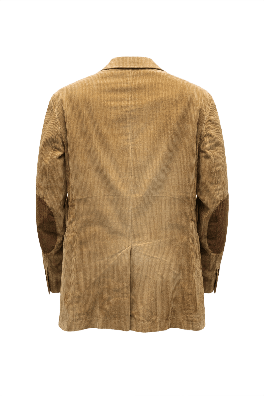 1980s Tan Corduroy Blazer - Back View