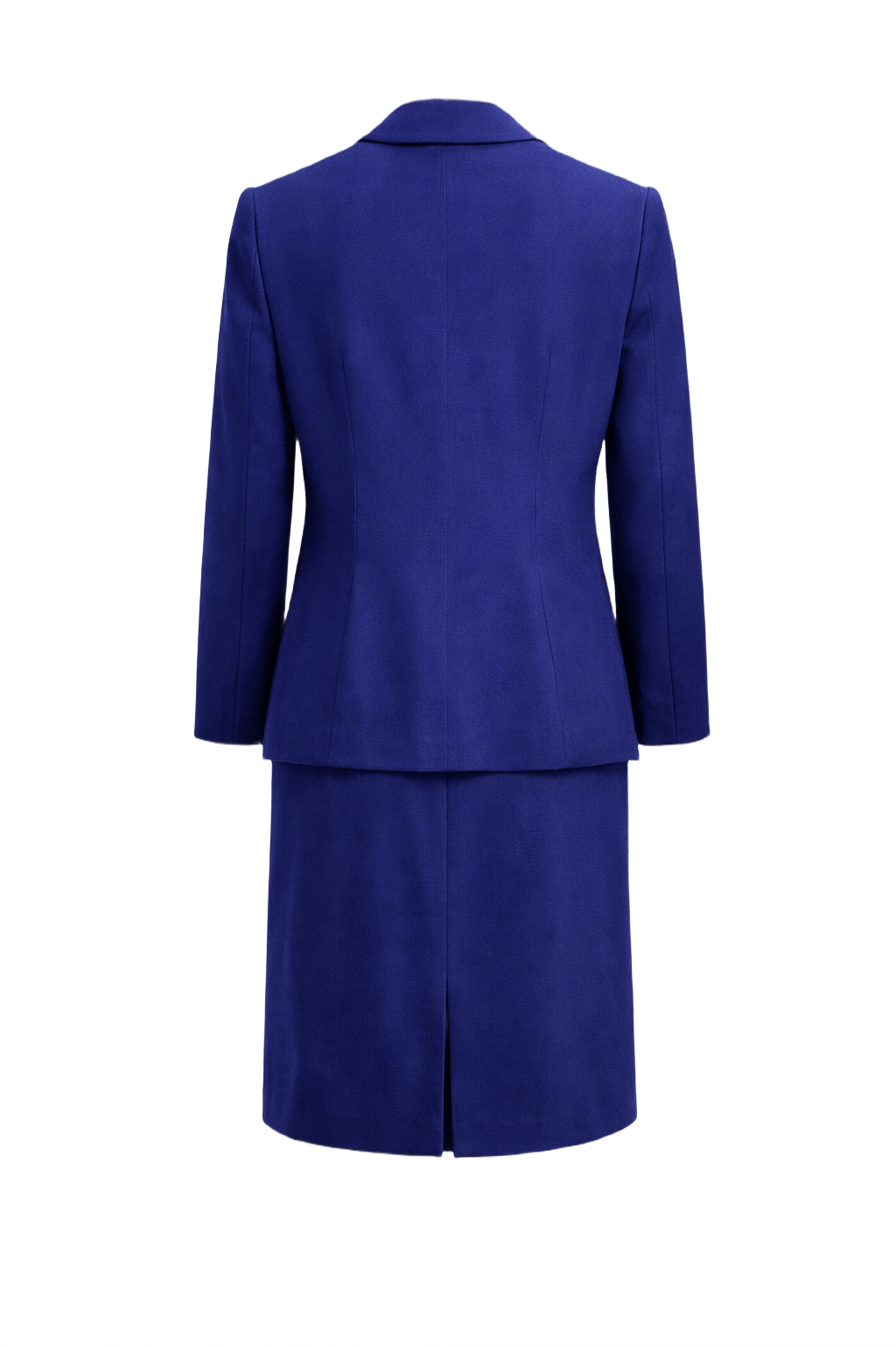 1990s Violet Unknown Blazer and Skirt Set - Back View
