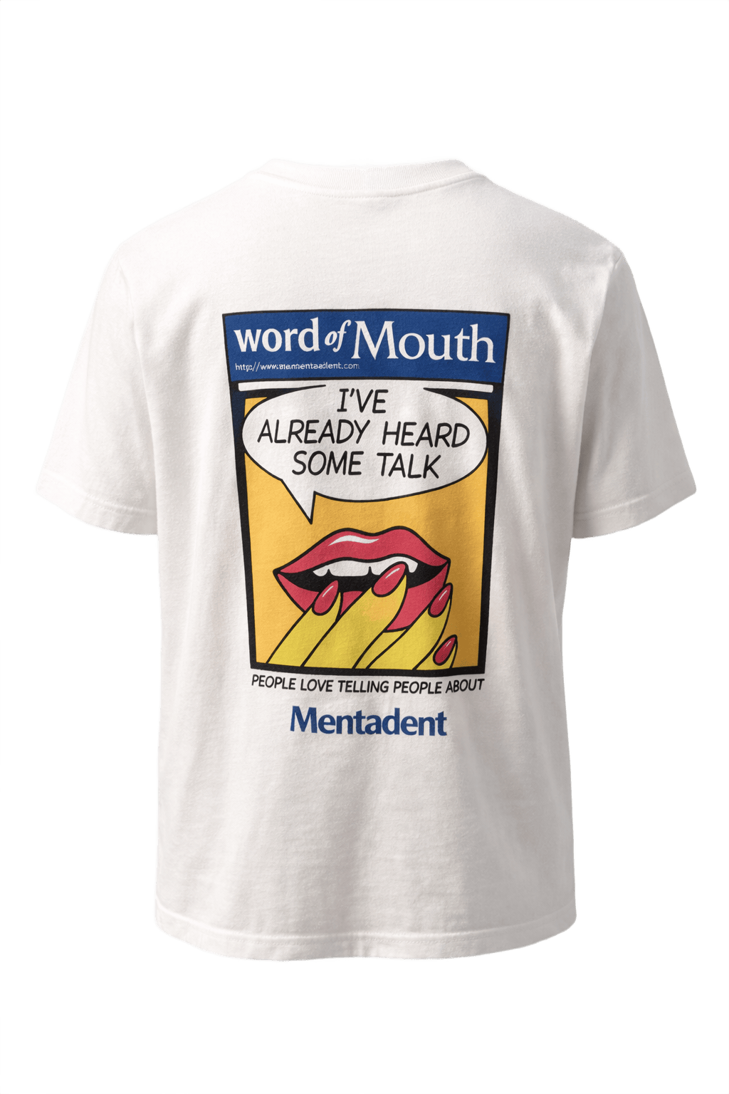 1990s White Cotton T-Shirt - Back View