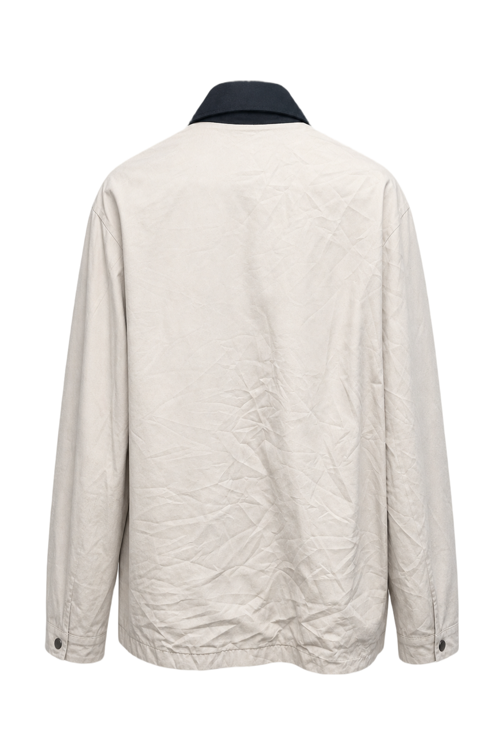 1990s Off-White Cotton Jacket - Back View