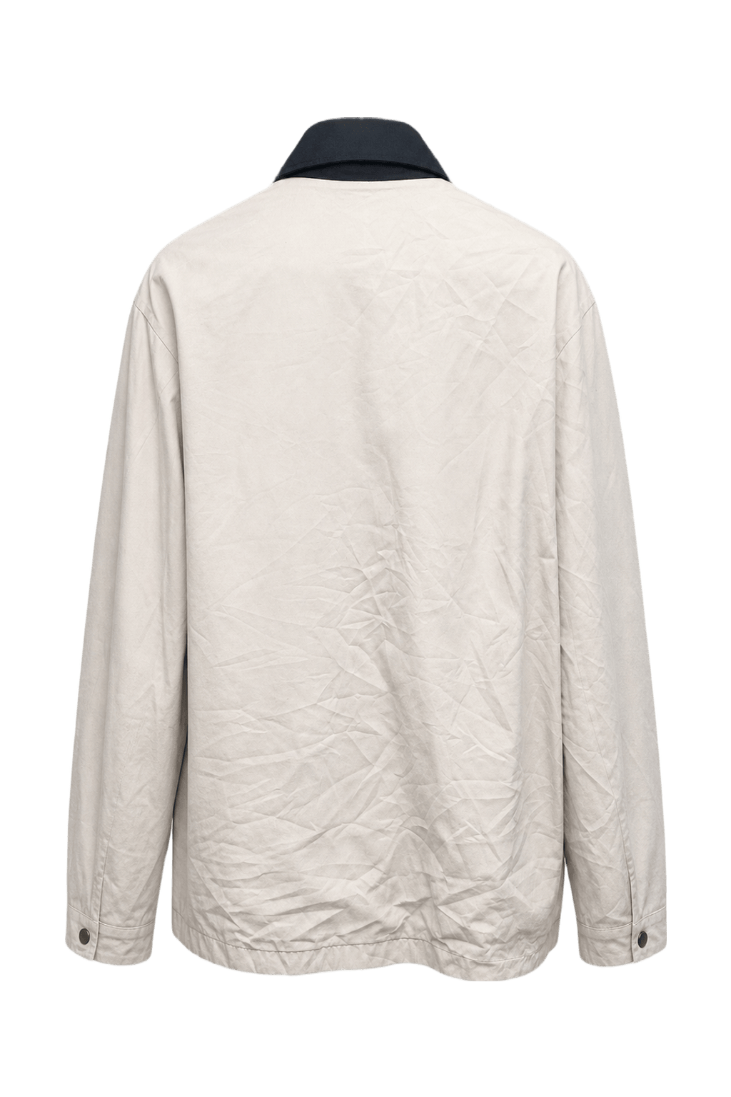 1990s Off-White Cotton Jacket - Back View