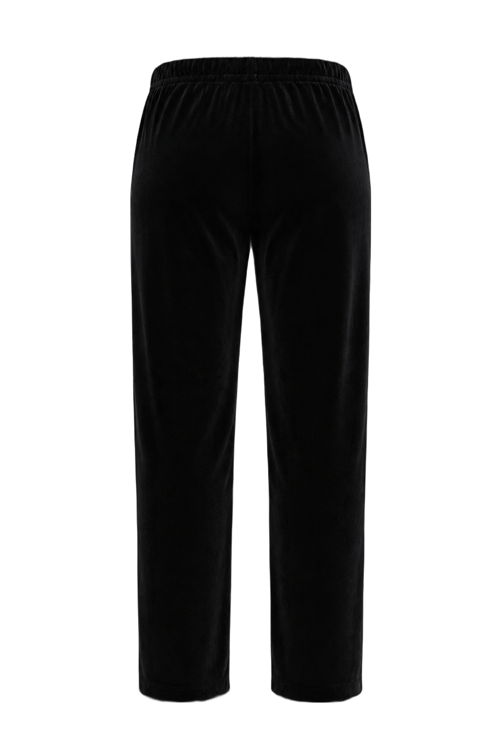 1990s Black Corduroy Pants - Back View
