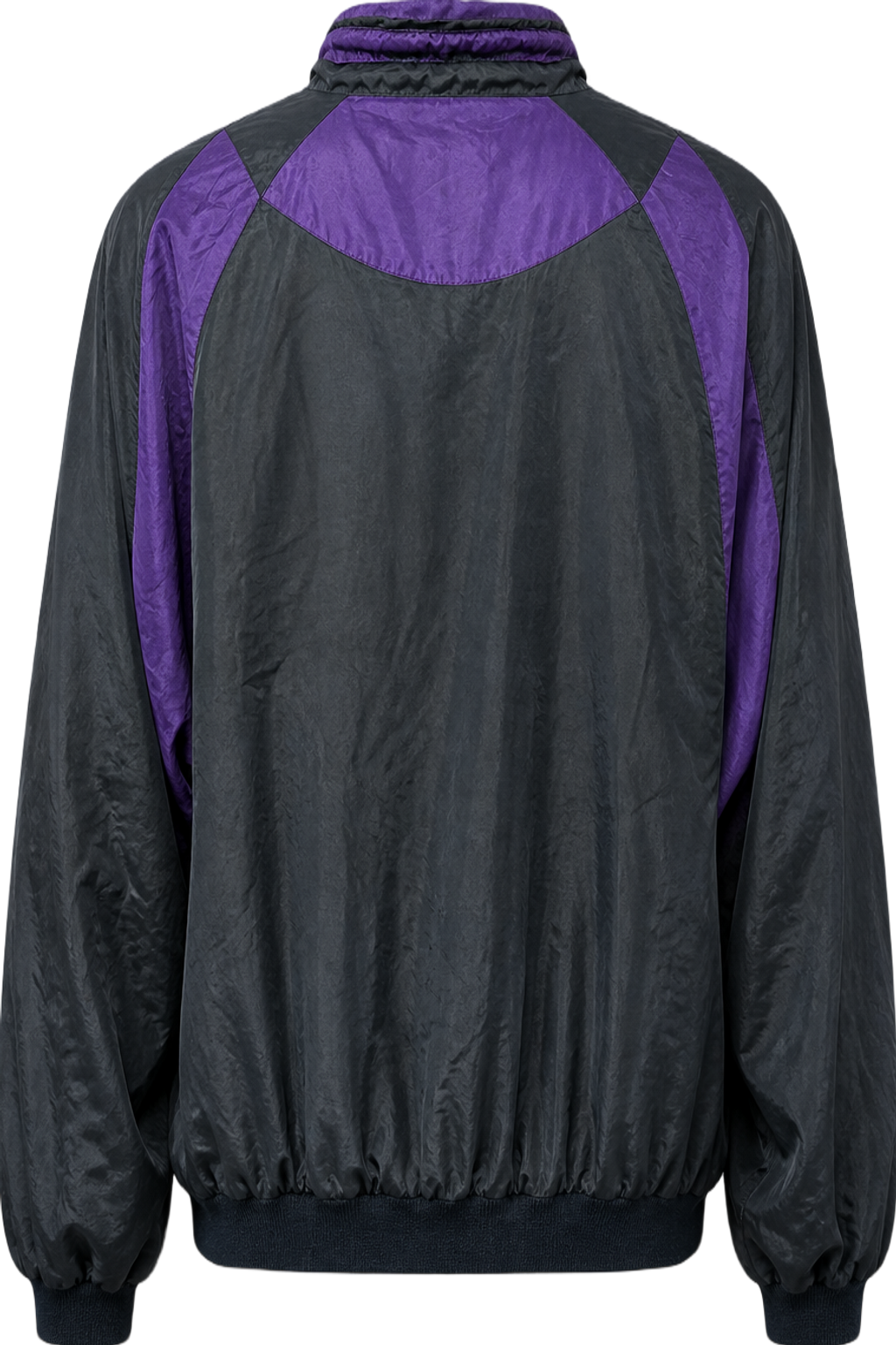 1990s Dark Green Nylon Jacket - Back View