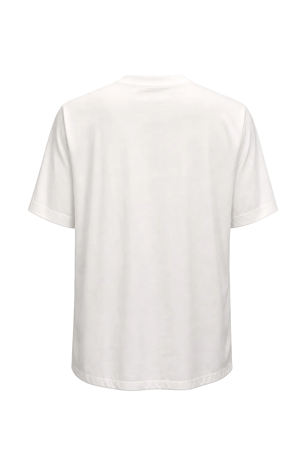 1980s White Cotton T-shirt - Back View