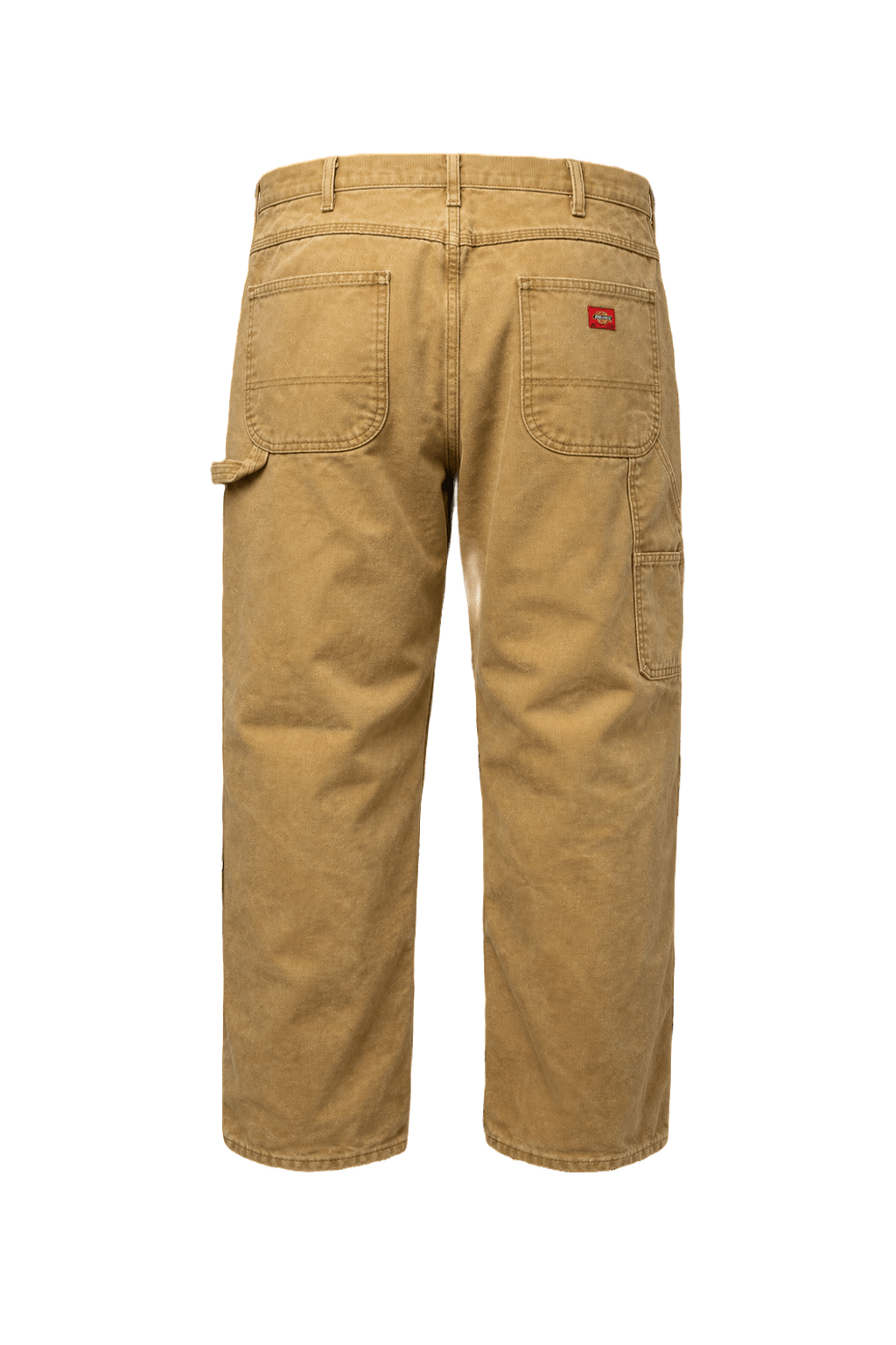 1990s Tan Cotton Pants - Back View