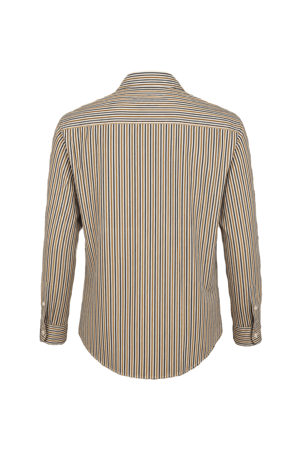 1970s Multicolor Cotton Shirt - Back View