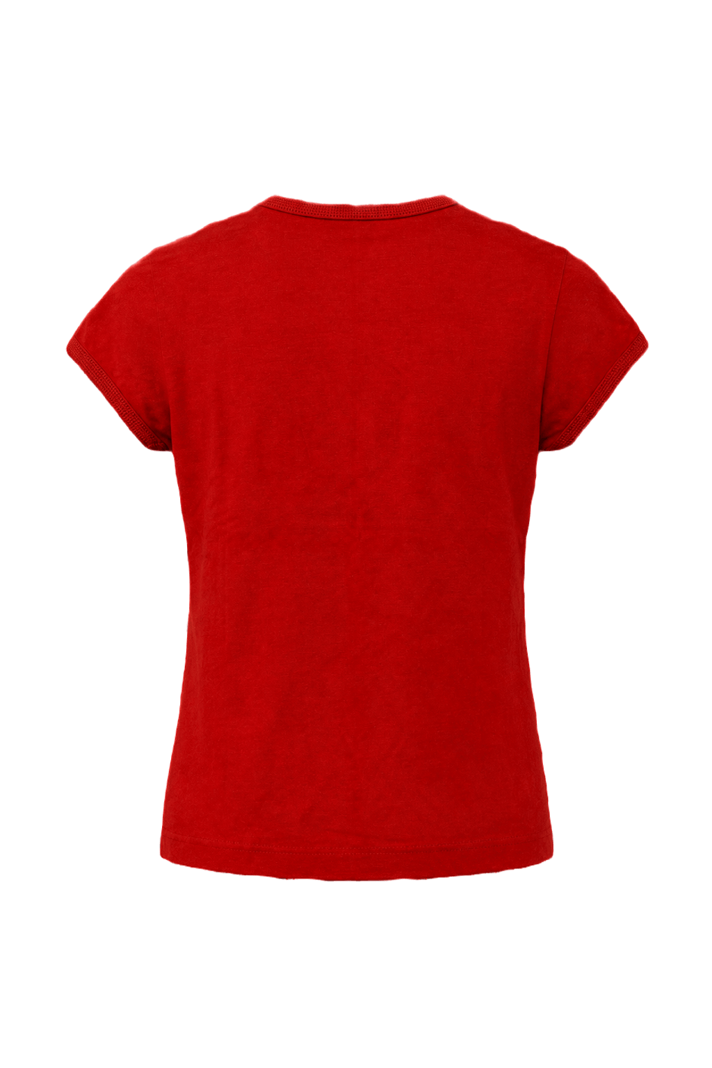 1990s Red Cotton T-shirt - Back View