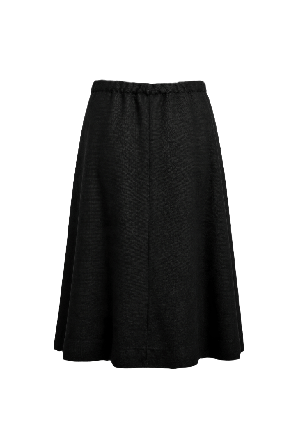 1950s Black Skirt - Back View