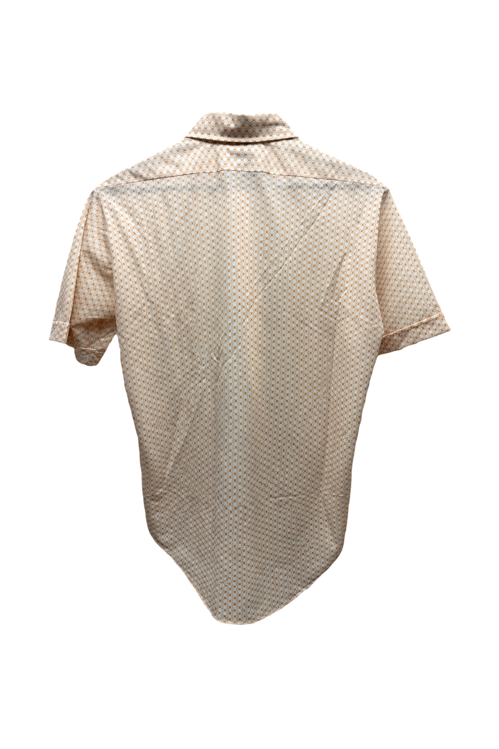 1970s Cream Cotton Shirt - Back View