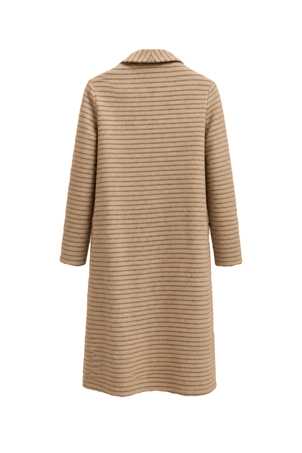 1960s Cream Cotton Dress - Back View