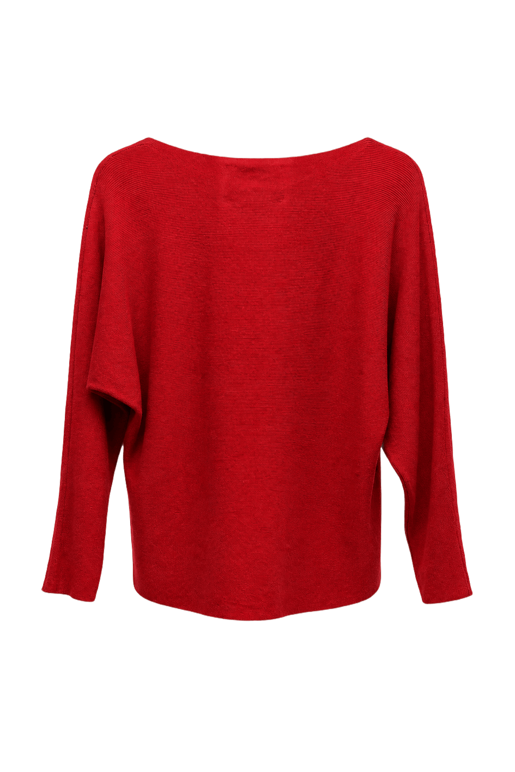 1990s Red Synthetic Blend Sweater - Back View