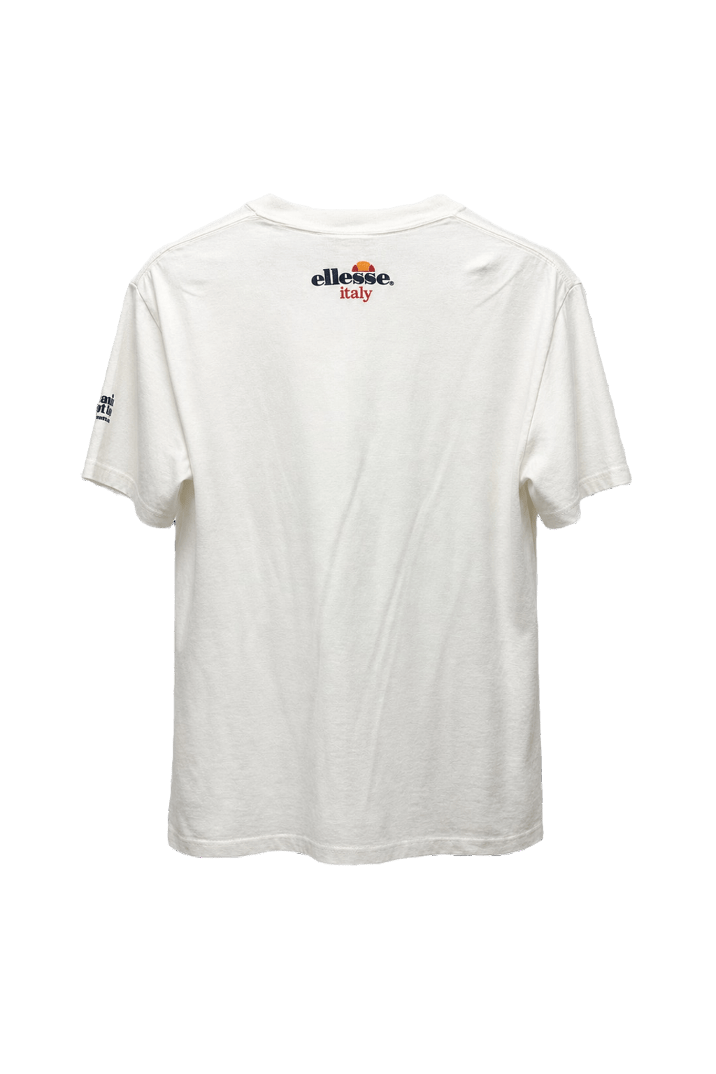 1990s White Cotton T-Shirt - Back View