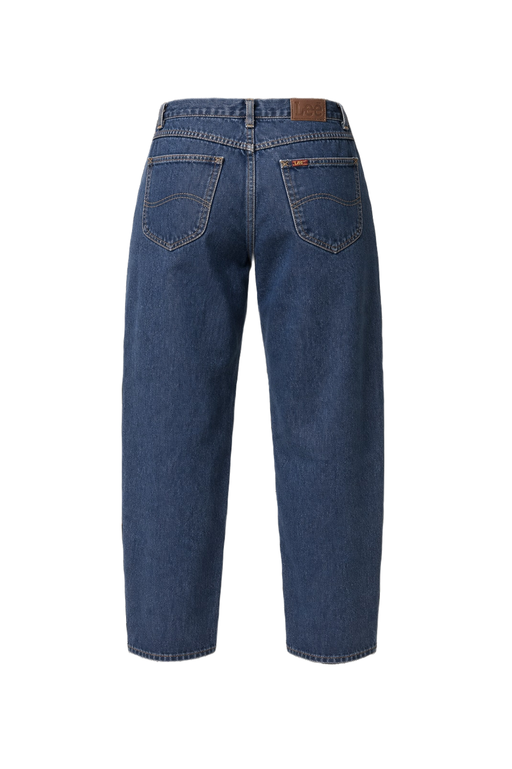 1980s Blue Denim Jeans - Back View