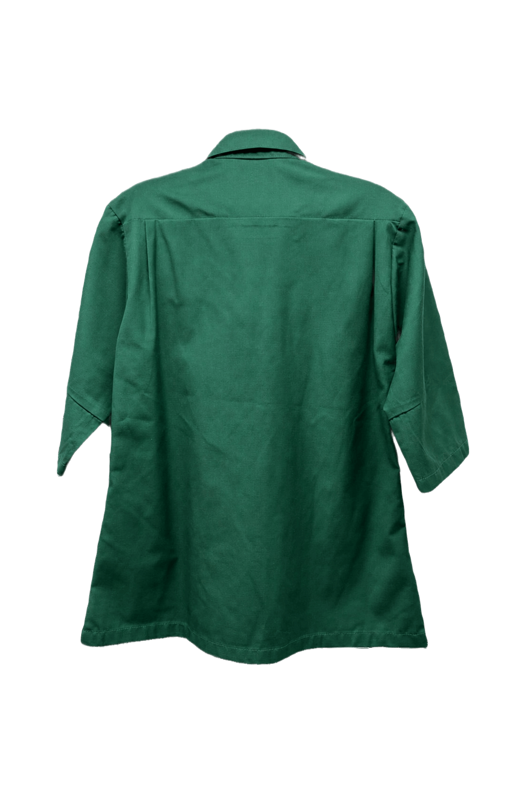 1970s Green Cotton Jacket - Back View