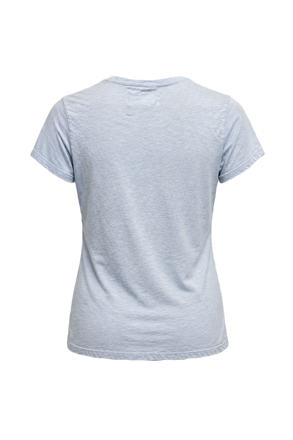 1990s Light Blue Cotton T-Shirt - Back View