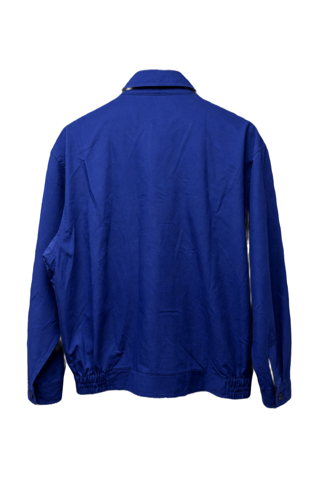 1980s Purple Cotton Jacket - Back View