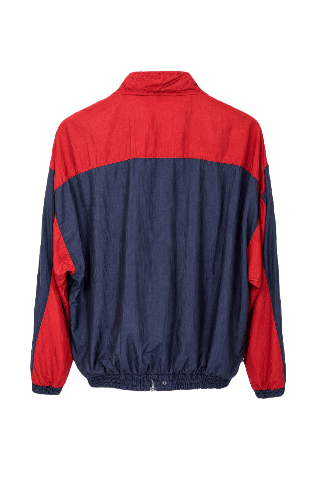 1980s Red Nylon Jacket - Back View