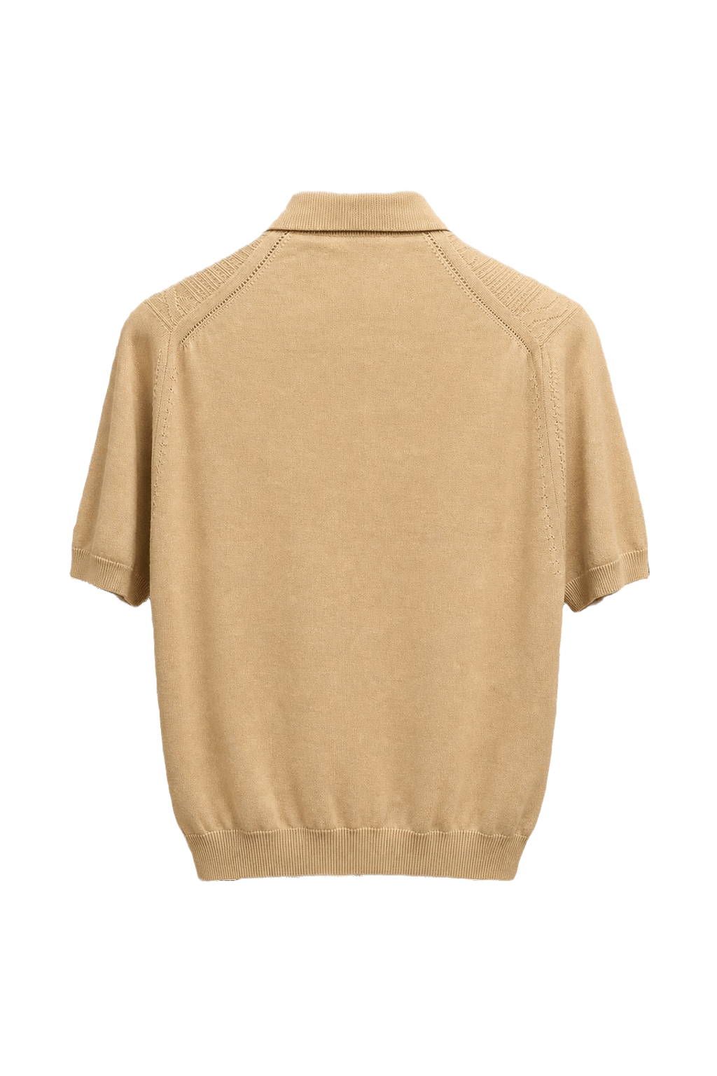 1960s Cream Cotton Sweater - Back View