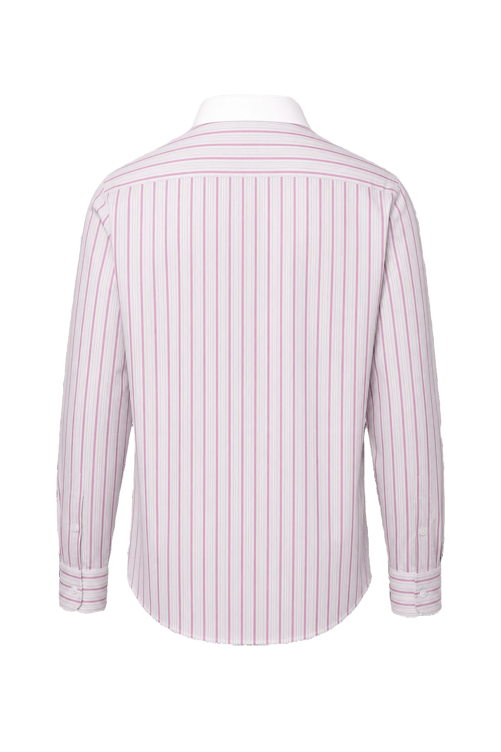 1980s Light Pink Cotton Dress Shirt - Back View
