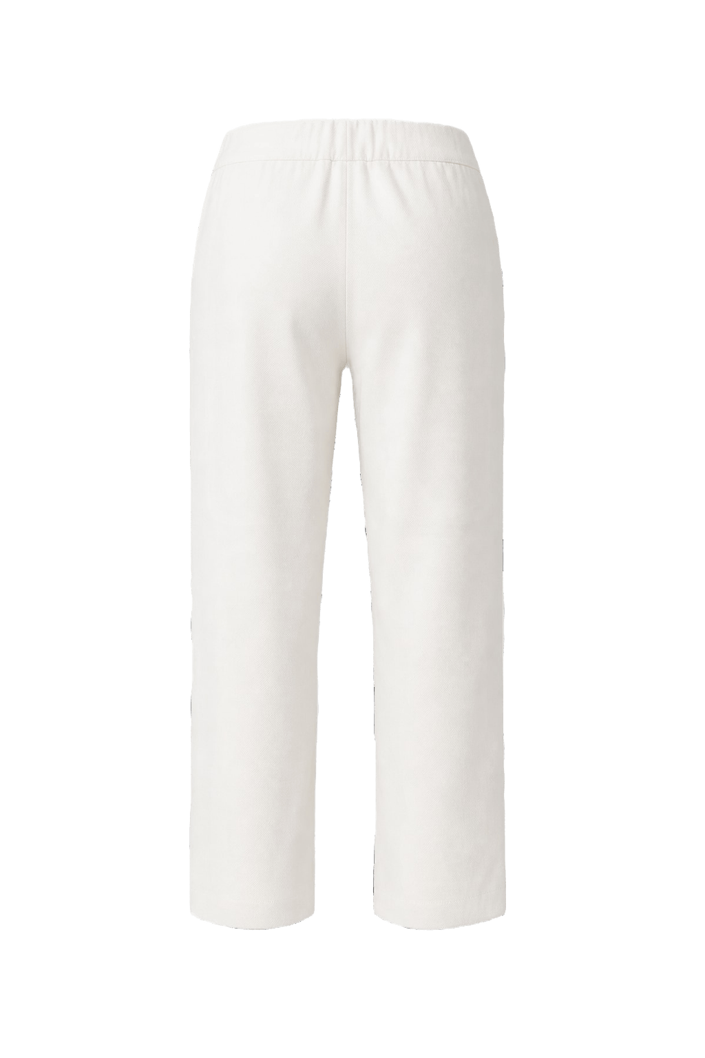 1960s White Cotton Trousers - Back View