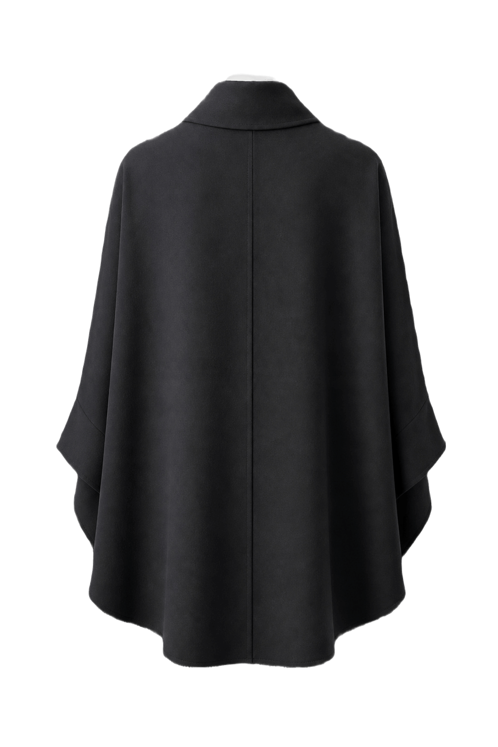 1990s Black Cotton Jacket - Back View