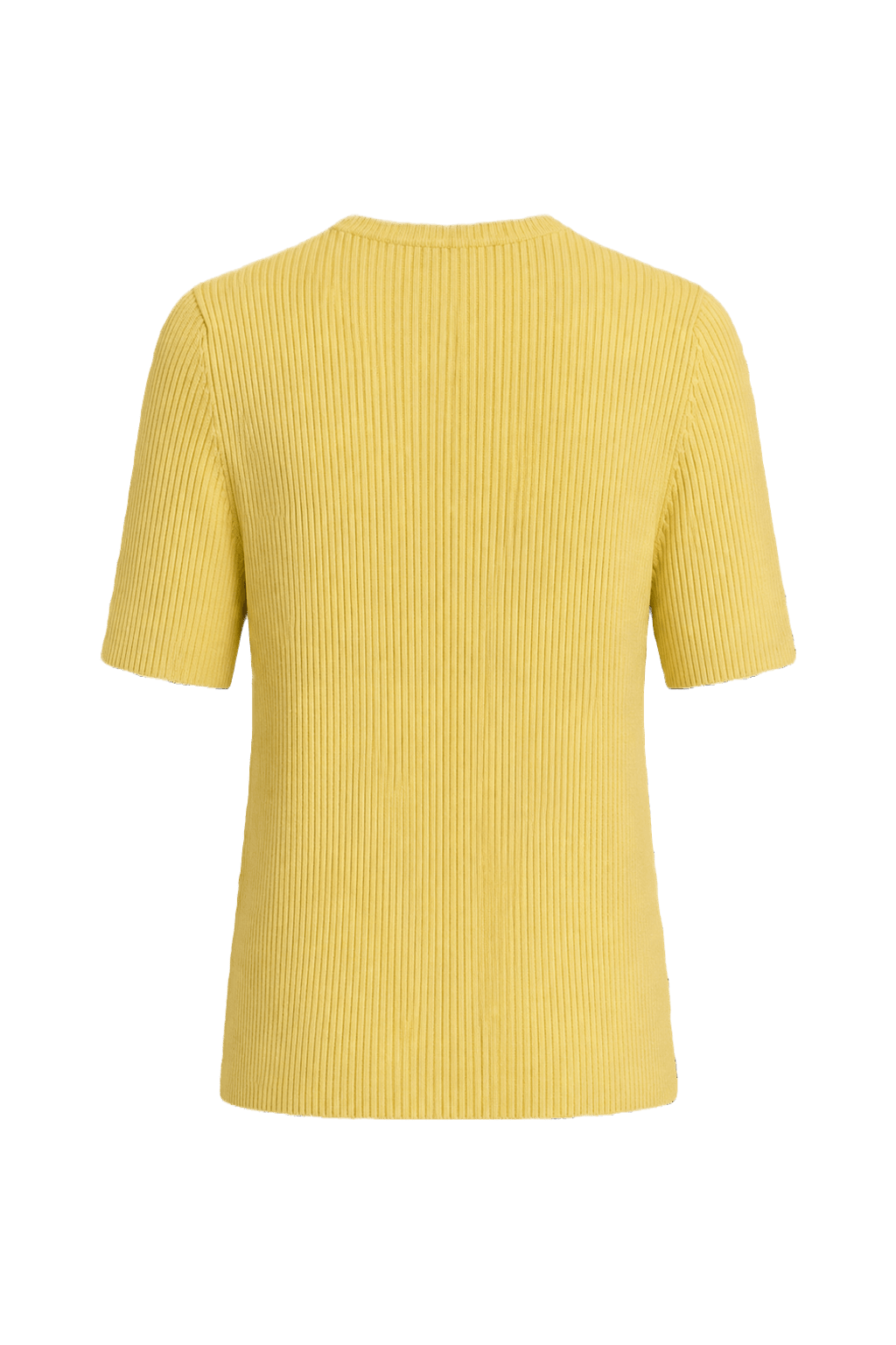 1990s Yellow Wool Blend Sweater - Back View