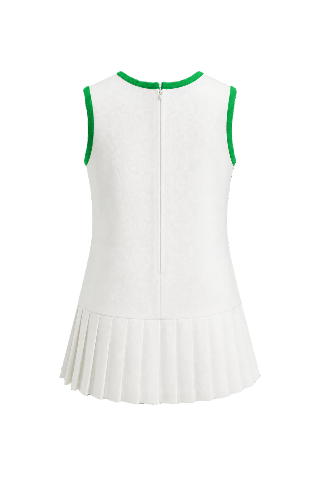 1970s White Cotton Blouse - Back View
