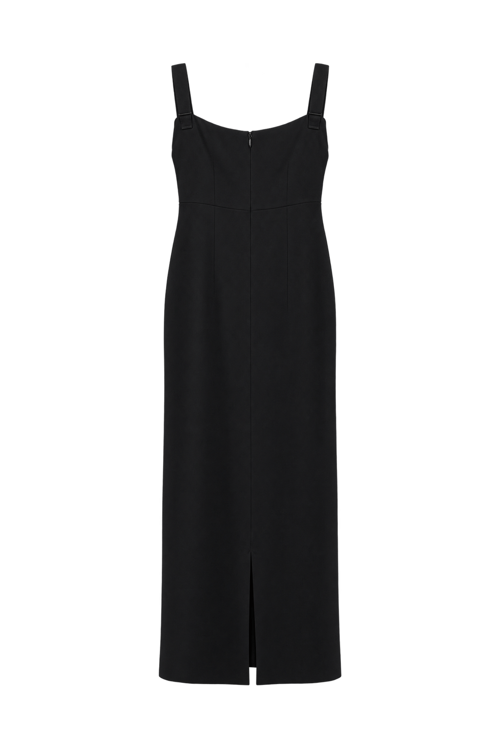 1980s Black Unknown Skirt - Back View