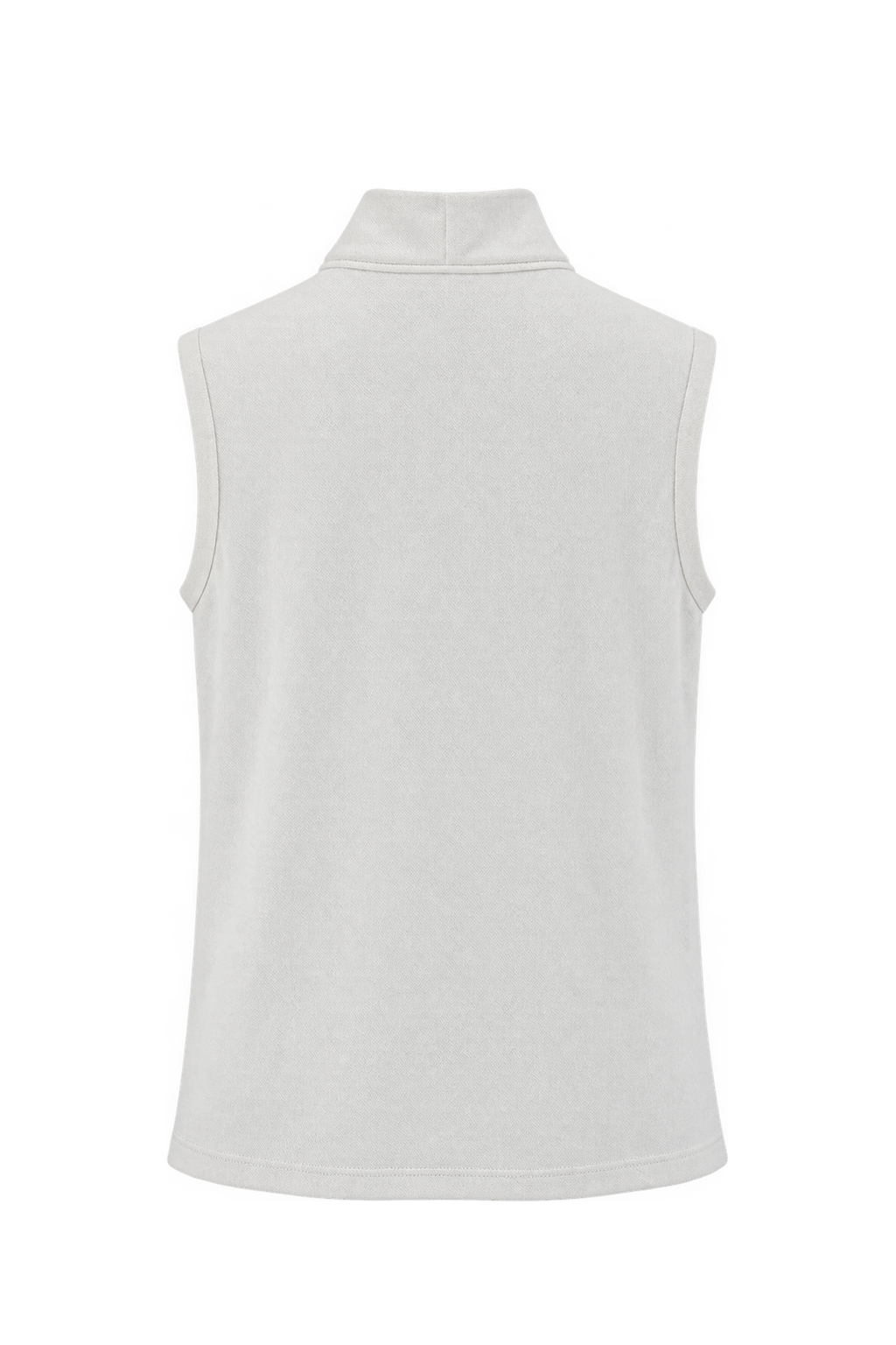 1960s White Knit Tank Top - Back View