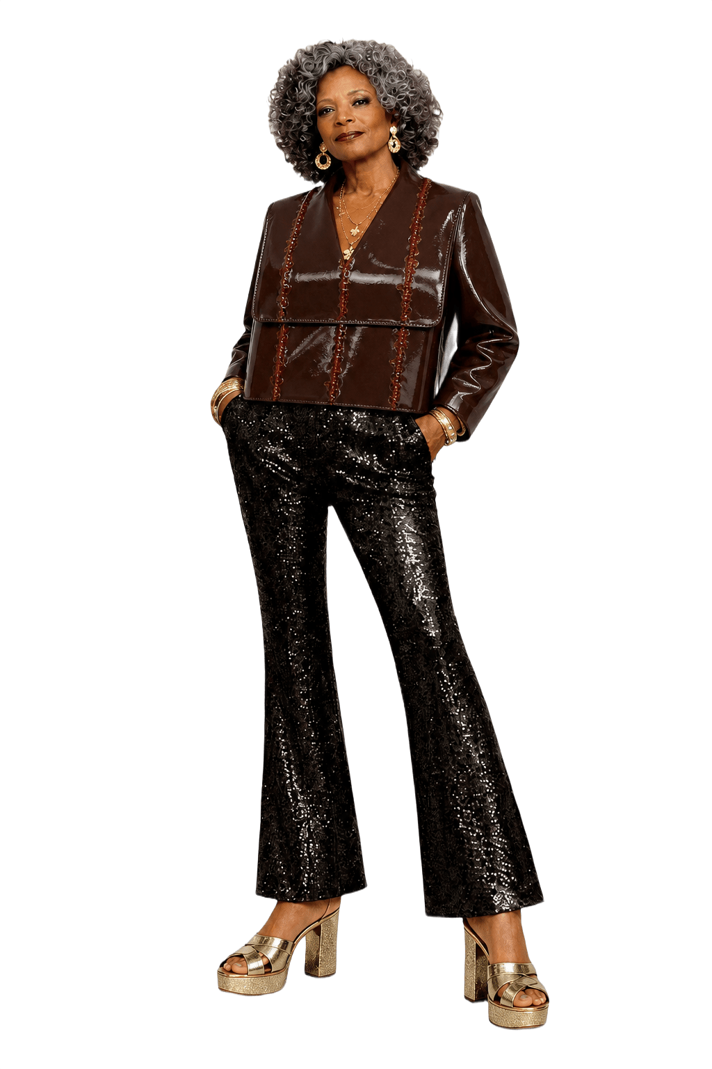 1980s Dark Brown Leather Bag - Model