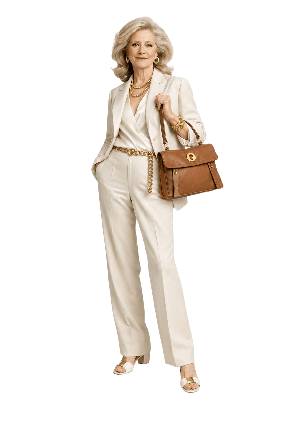 1980s Brown Leather Bag - Model
