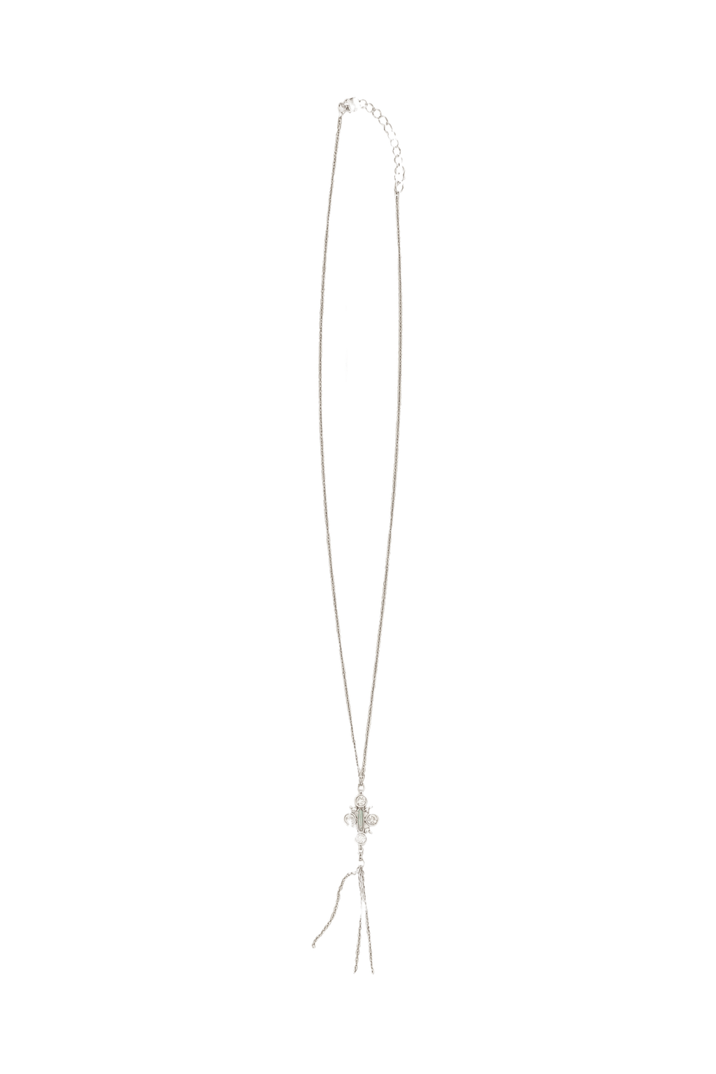 1970s Silver Metal Necklace - Model