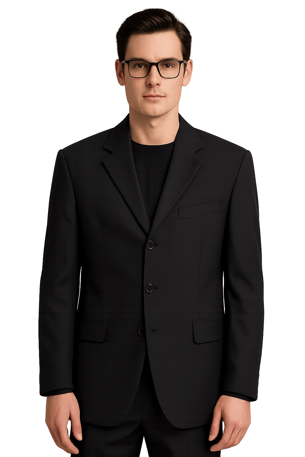 Designer Black Jacket - Missoni - AI Generated