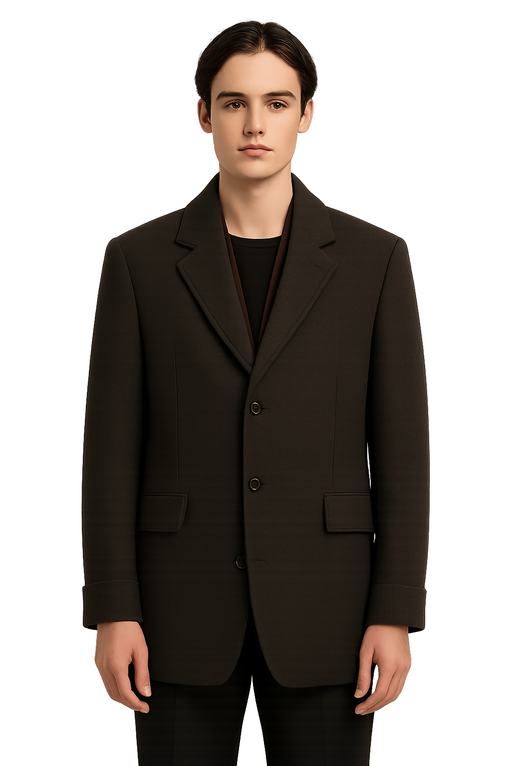 Vintage Unisex Double-Breasted - AI Generated