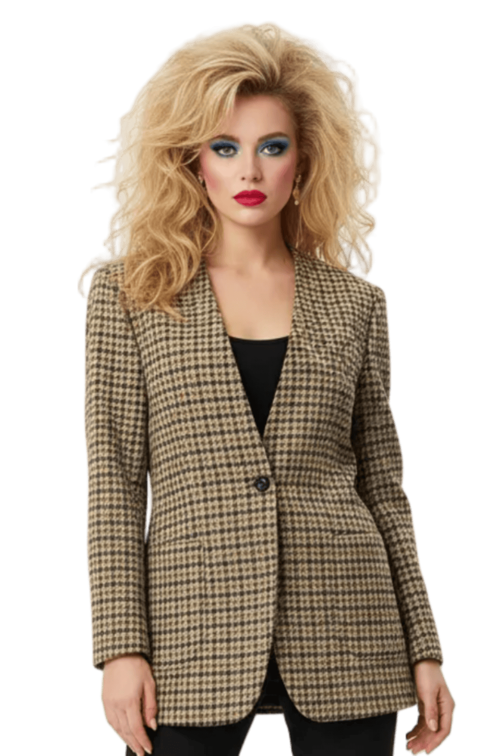 80s Houndstooth Blazer
