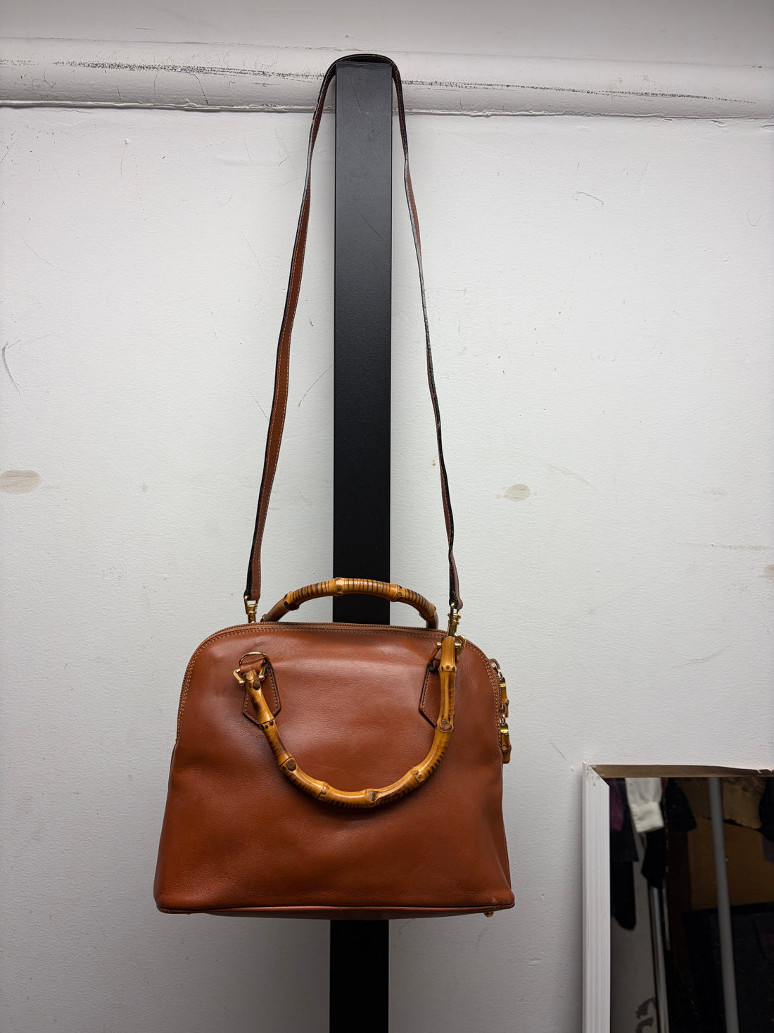 Brown Gucci Bamboo Bag
