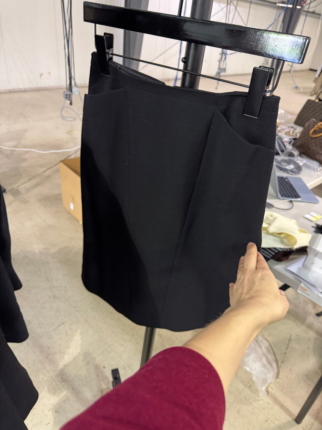 Chanel Black Skirt
