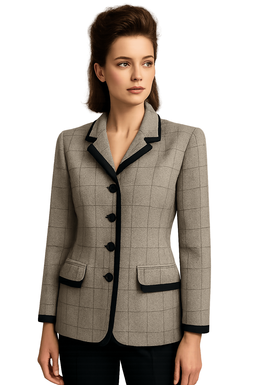 80s Dior Womens Jacket with - AI Generated