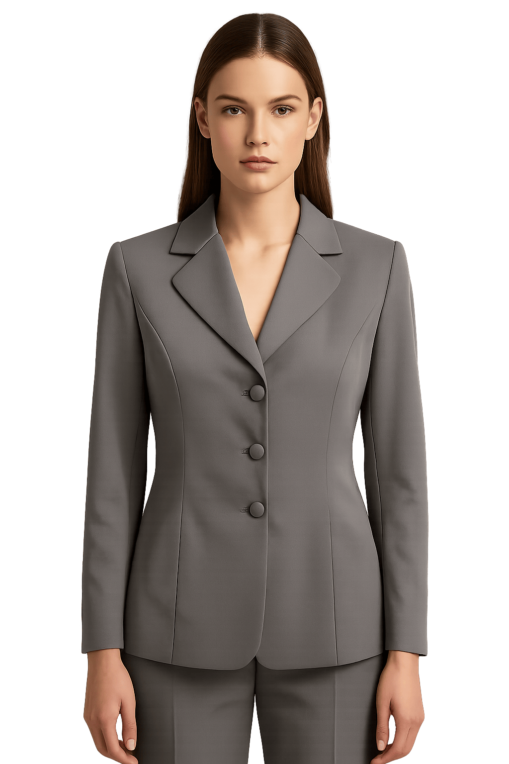 90s Women's Tailored Two-Piece - AI Generated